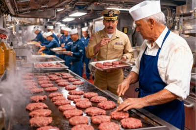 Sailors Laughed at the Old Veteran Flipping Burgers — Until They Learned His Legendary Call Sign