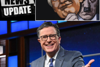 Stephen Colbert has risked the wrath of Donald Trump once again after comparing the president to Hitler