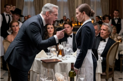 The Waitress Approached the Table No One Wanted — And Silenced the Rude Billionaire Instantly