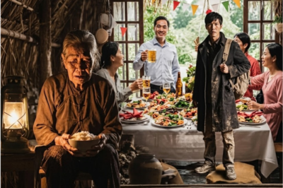 Billionaire Returns in Poverty, Shocked to See His Elderly Mother Eating Cold Rice Alone