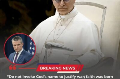 Explosive Clash: Pete Hegseth and Pope Leo XIV Ignite Global Debate Over War, Faith, and the Name of God