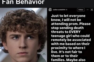 ‘Percy Jackson’ Star Walker Scobell Skipping Prom Because Fans Sent ‘Death Threats’ to ‘Every Teenage Girl Who Could Remotely Be Associated With Me’