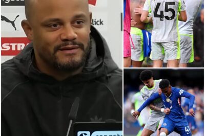 “I WATCHED HIM DESTROY CHELSEA… AND I’M READY TO CHANGE EVERYTHING!” Vincent Kompany has just sent a thunderous message to the Etihad that has left Manchester City fans stunned.
