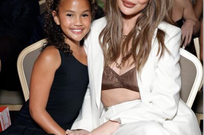Chrissy Teigen and Daughter Luna Sit Front Row at Fashion Awards as They Celebrate Her 10th Birthday Together