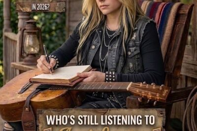 SHE’S STILL WRITING, STILL COMMANDING THE STAGE — AND THE WORLD KNOWS AVRIL LAVIGNE ISN’T STEPPING AWAY YET”