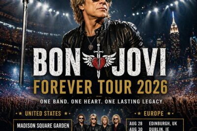 HE’S BACK — BUT THIS TIME, IT FEELS DIFFERENT: Iпside Boп Jovi’s “Forever Toυr 2026