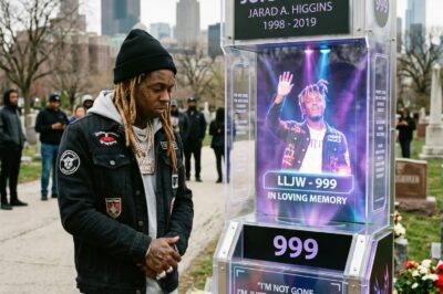 SHOCKING: Lil Wayne pulled up to Juice WRLD’s 3D headstone in Chicago… snow falling, emotions heavy. He stood there in silence, thanking Juice for every thing he brought to the cult. Moments like this remind you—legends never die, their impact lives forever.