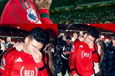 Emotional Casemiro wipes away tears after Man United’s win over Brentford – as midfielder reveals what was ‘powerful enough’ to make him cry