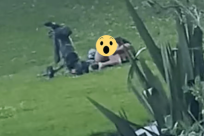 A runner was utterly astonished when he came across a couple cuddling on the golf course.