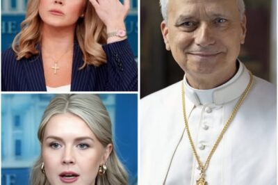 VIRAL MOMENT: Karoline Leavitt Tells the Pope to “Be Silent”… Then Pope Leo XIV Responds LIVE on TV