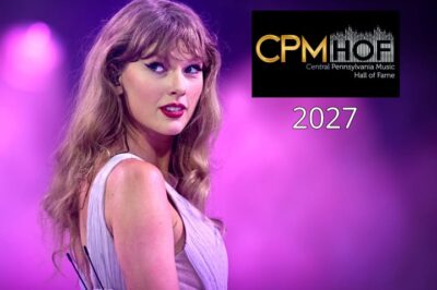 Attention, Swifties! Taylor Swift will be inducted into Central Pennsylvania Music Hall of Fame in 2027