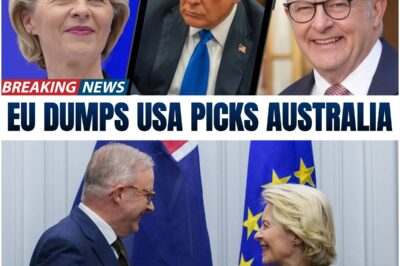 JUST NOW: Australia Chooses EUROPE Over USA — Third Major Deal in 3 Months Sparks Trade Shock..