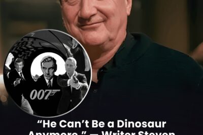 “He Can’t Be a Dinosaur Anymore.” — Writer Steven Knight’s Bold 3-Point Plan to Reinvent 007 as a “Modern Myth” Silences Critics Who Said Bond Was Dead.