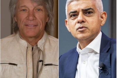 Jon Bon Jovi sues Sadiq Khan and the network for $50 MILLION after a shocking direct attack. No one expected it.