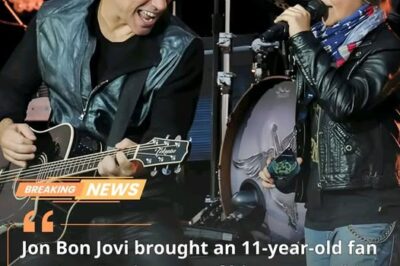 Jon Bon Jovi Gives 11-Year-Old Fan a Dream Come True at Stuttgart Concert, Inviting Him On Stage to Rock “Wanted Dead Or Alive”