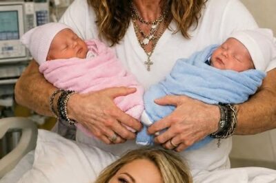 “HOLLYWOOD DID A DOUBLE TAKE” —Twin Baby Announcement From Steven Tyler and Aimee Preston Sends the Internet Into Total Chaos