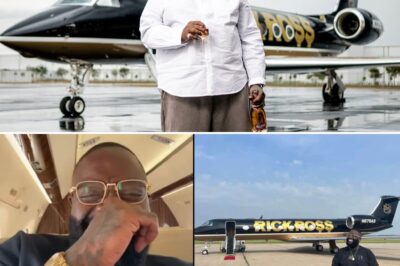 Rick Ross’s New Private Jet Has His Name Embossed in Gold on the Side