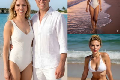 SCARLETT JOHANSSON & COLIN JOST SPARK VIRAL BUZZ WITH BEACH APPEARANCE — FANS CAN’T LOOK AWAY